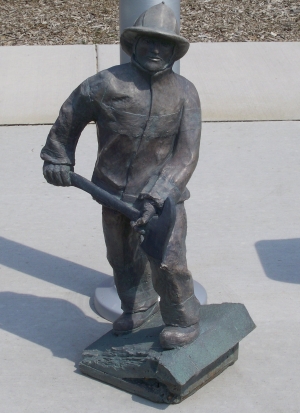 Fireman Statue