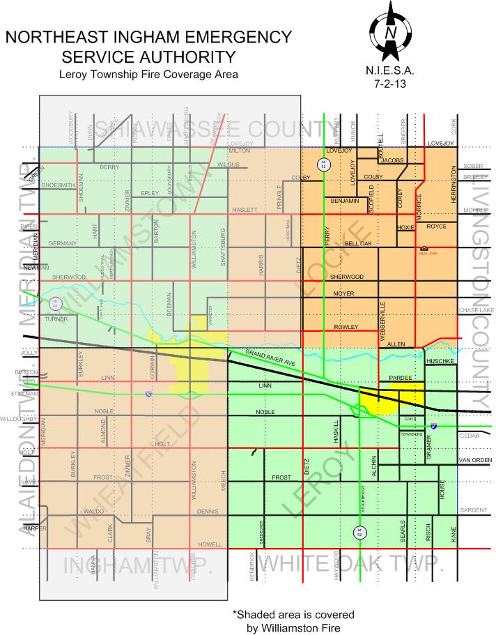 LTFD Coverage Area
